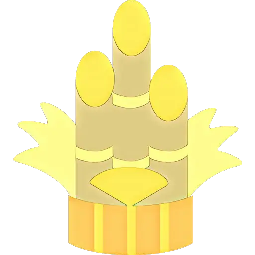 Golden Hand Illustration Design