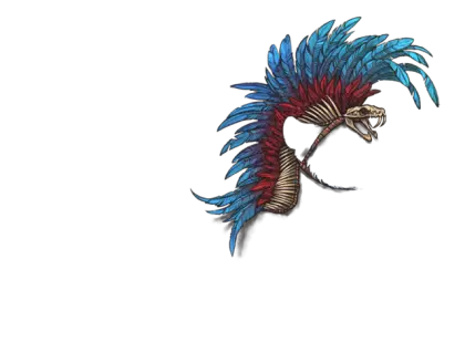 Colorful Tribal Feather Headdress