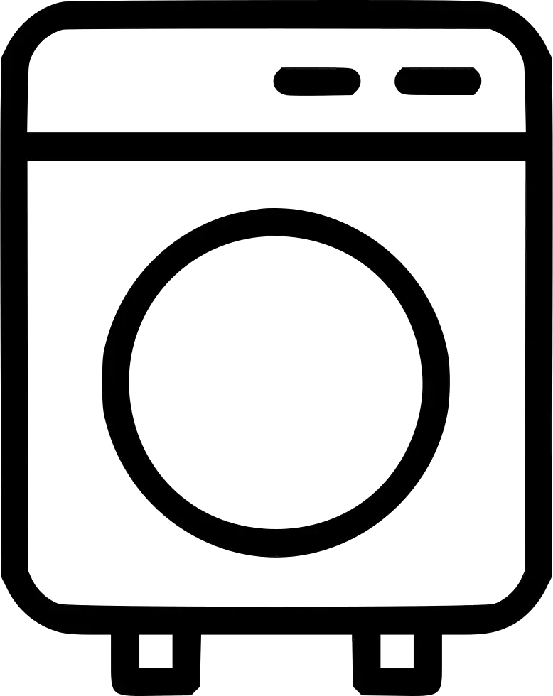 Washing Machine Icon Illustration