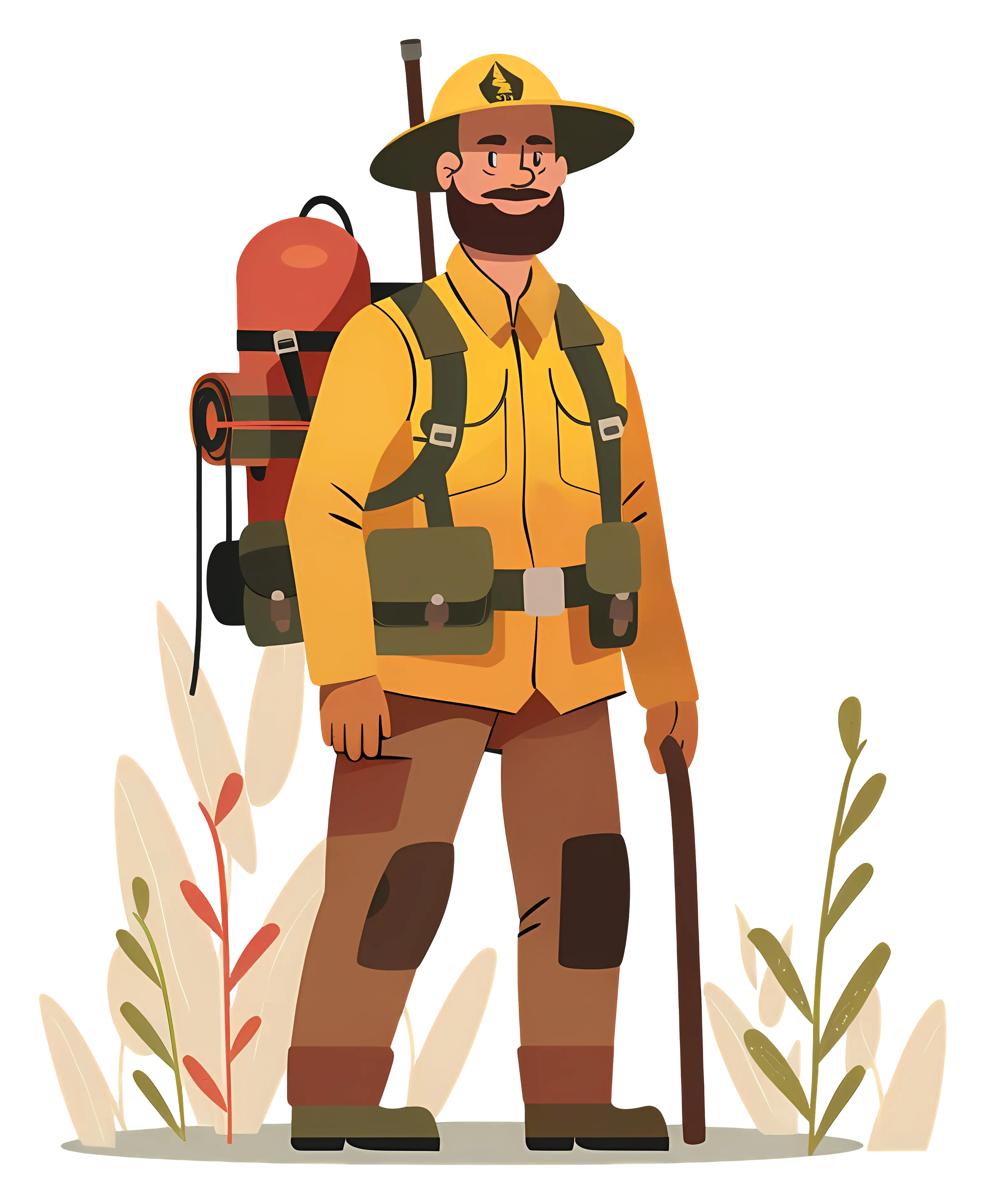 Firefighter in Uniform
