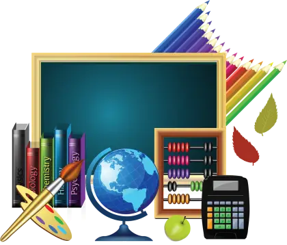 School Supplies Illustration