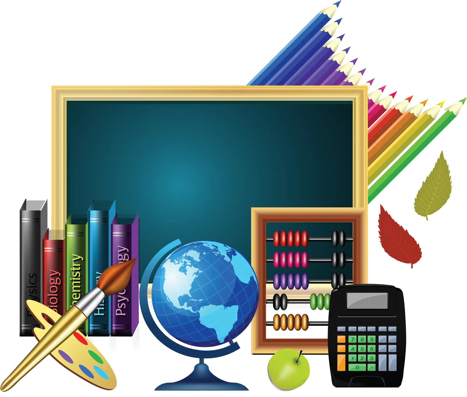 School Supplies Illustration