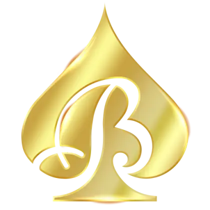 Golden Spade with Letter B