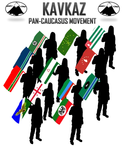 Pan-Caucasus Movement Flags