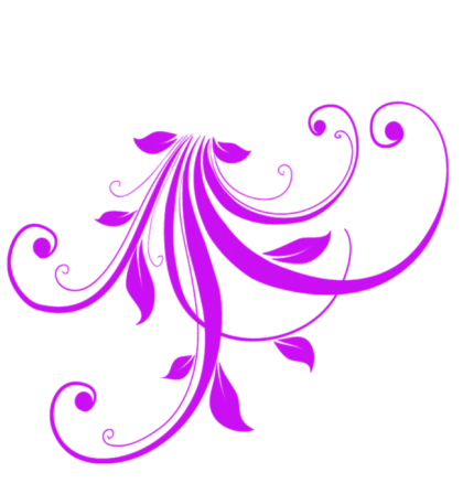 Elegant Purple Abstract Floral Pattern