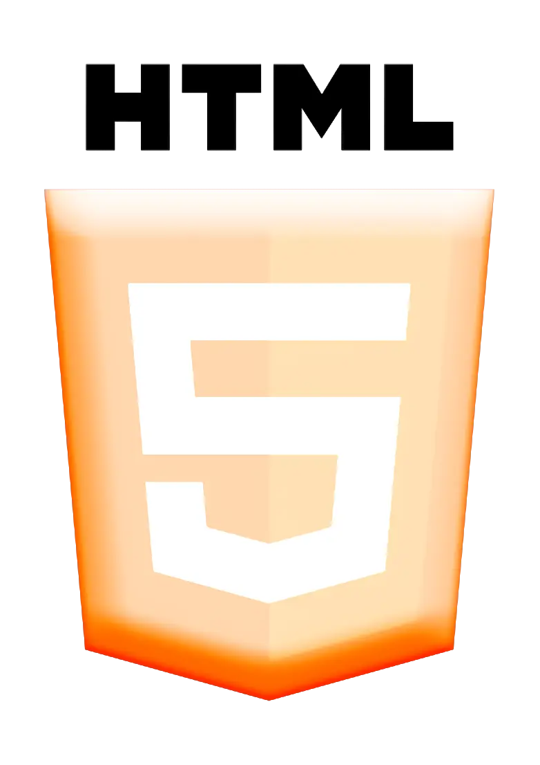 Orange HTML5 Technology Logo