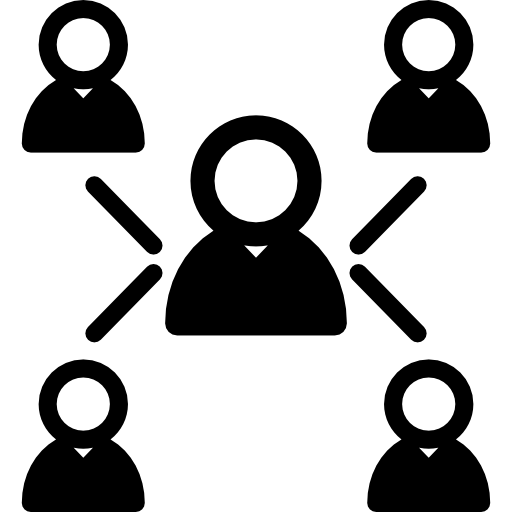 Social Network Connection Icon
