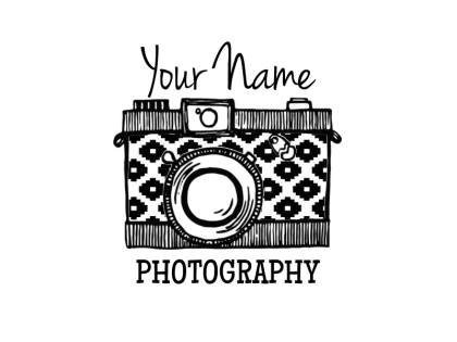 Vintage Camera Photography Logo