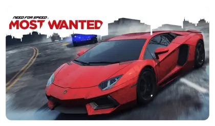 Red Sports Car in Need for Speed: Most Wanted