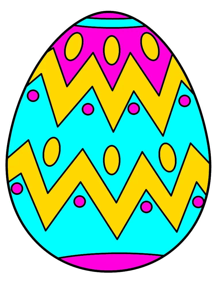 Colorful Easter egg