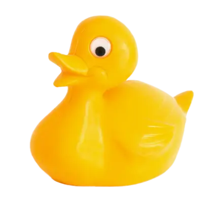 Classic Yellow Rubber Duck Bath Toy