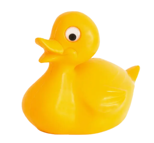 Classic Yellow Rubber Duck Bath Toy
