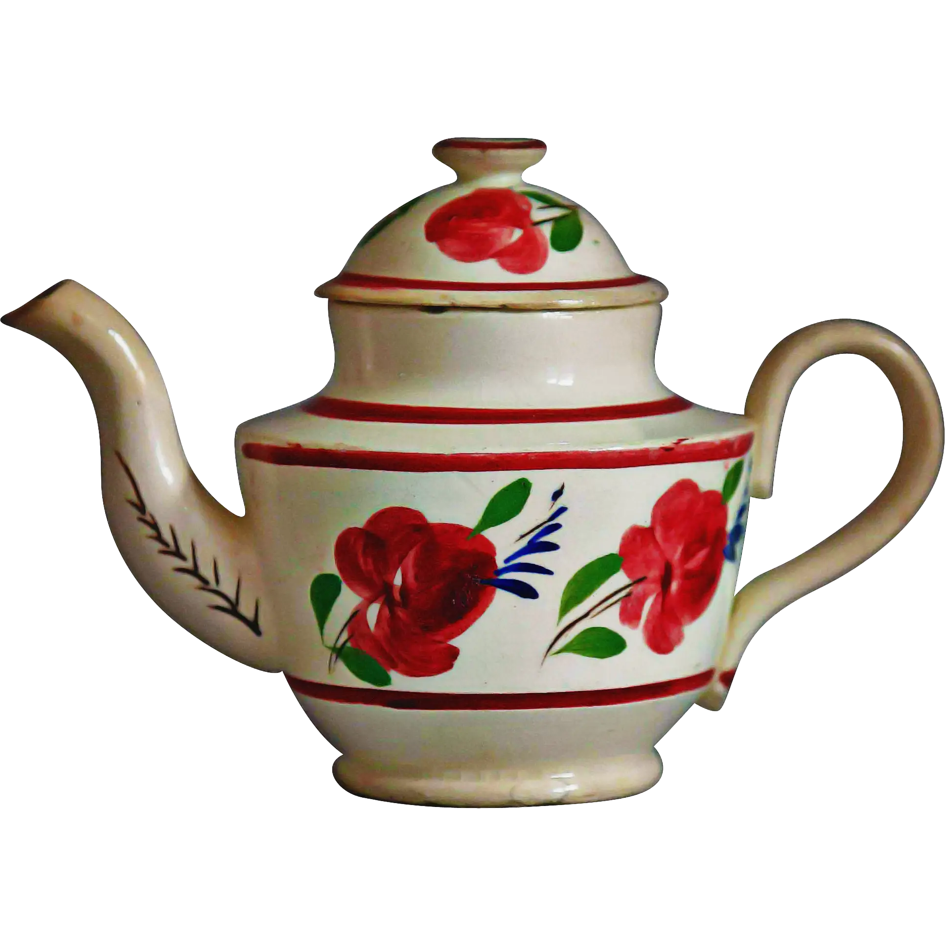 Vintage Floral Decorative Teapot
