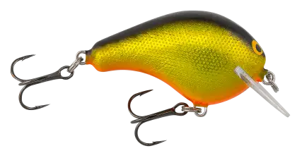 Bright Yellow and Black Fishing Lure