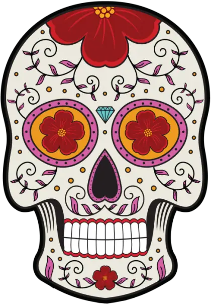 Sugar Skull Artwork for Day of the Dead