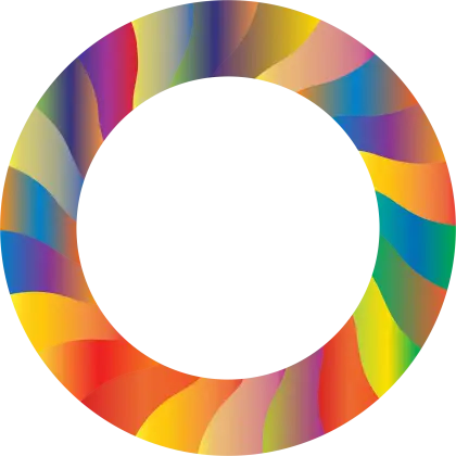 Rainbow Ring with Bright Colors