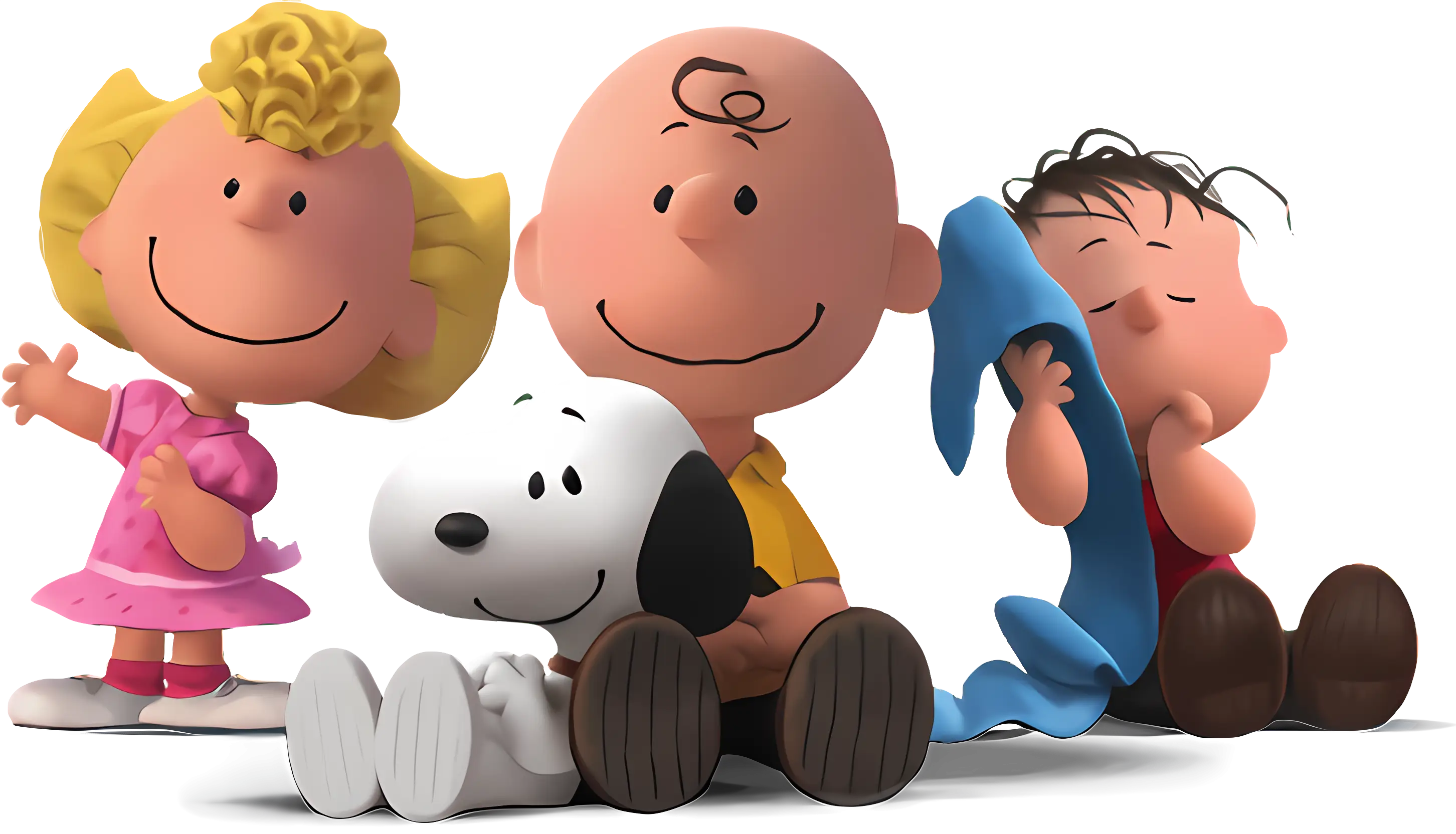Cartoon Characters with Dog
