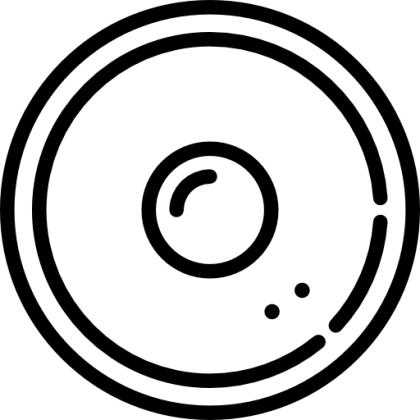 Abstract Circular Design in Line Art