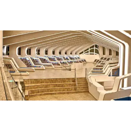 Futuristic Auditorium with Modern Design