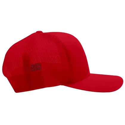 Red Baseball Cap Side View