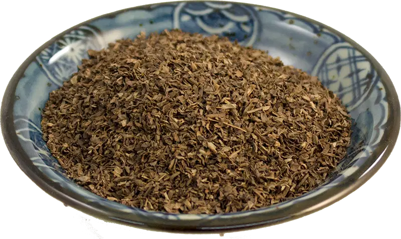 Dried Herb in Decorative Bowl