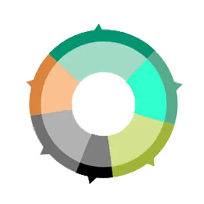 Colorful Circular Chart