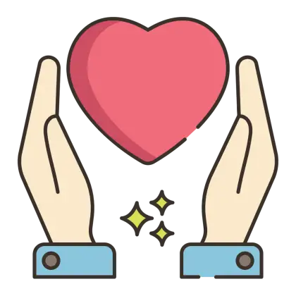 Heart Symbol for Love and Care