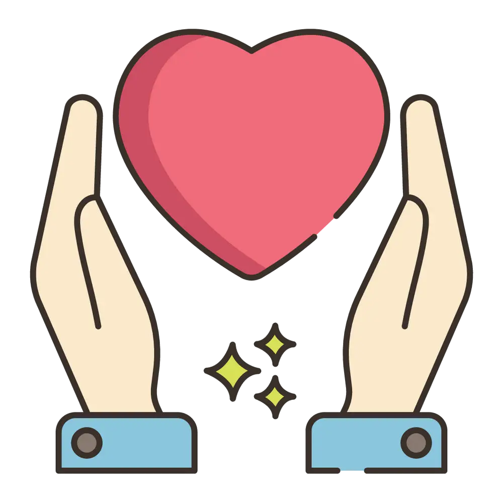 Heart Symbol for Love and Care