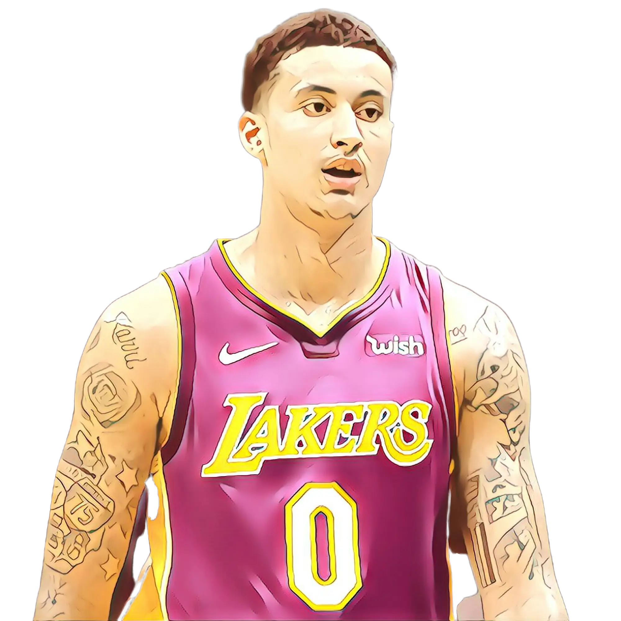 Basketball Player Illustration in Action