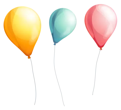 Colorful Balloons for Celebration