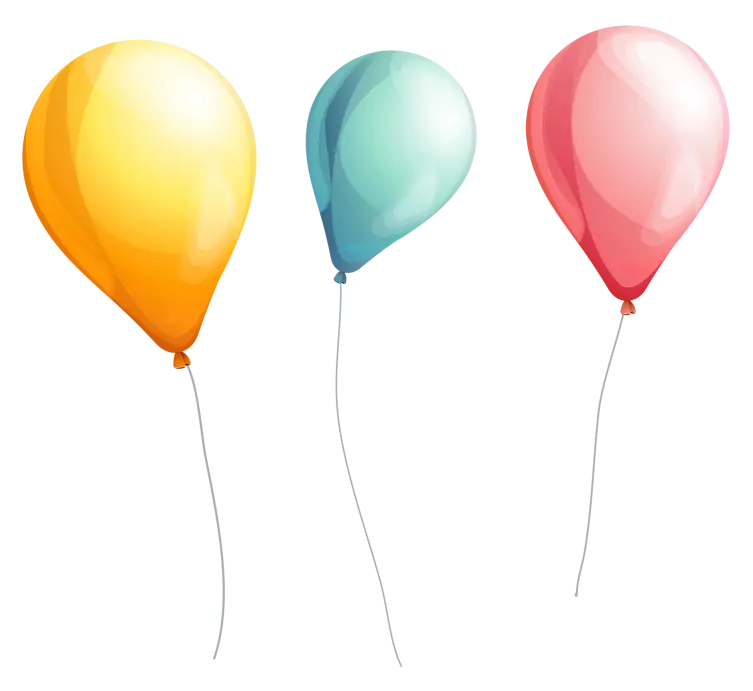 Colorful Balloons for Celebration