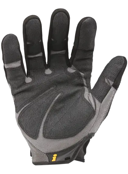 Black Tactical Glove with Durable Design