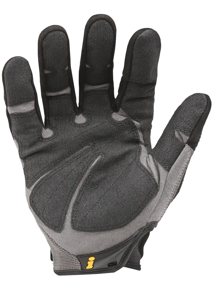 Black Tactical Glove with Durable Design