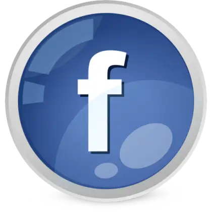 Facebook Logo in Circular Design