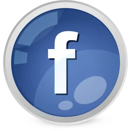 Facebook Logo in Circular Design
