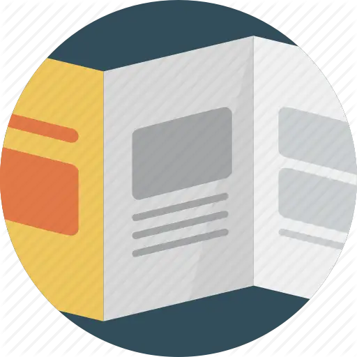 Folded Brochure Icon