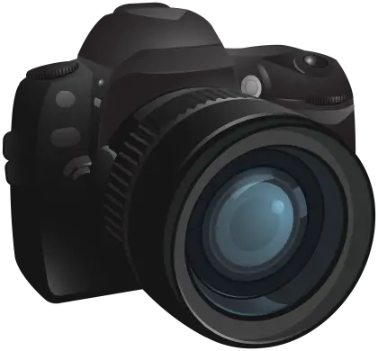 Black Digital Camera Illustration