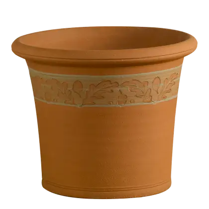 Terracotta Clay Flowerpot for Garden Plants