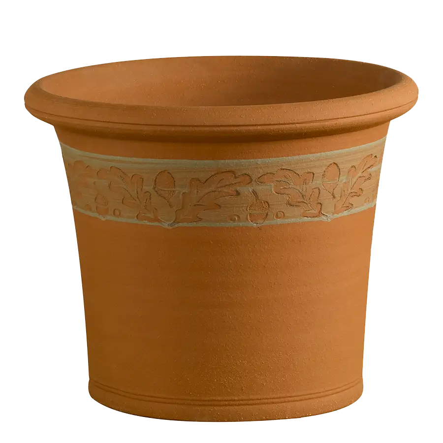 Terracotta Clay Flowerpot for Garden Plants