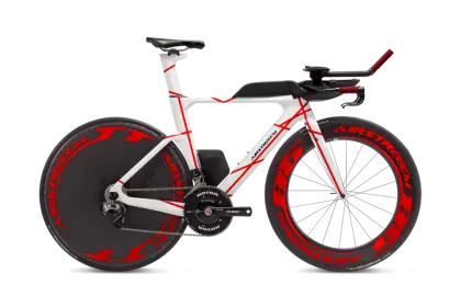 Modern Triathlon Racing Bicycle