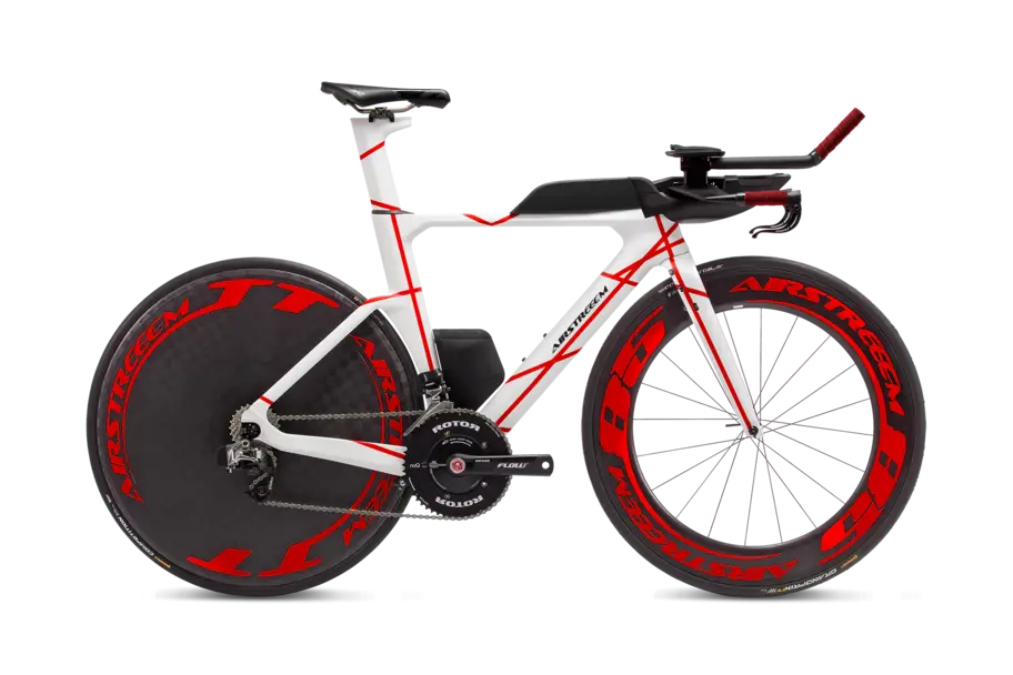 Modern Triathlon Racing Bicycle