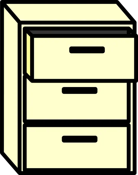 Wooden Drawer Cabinet