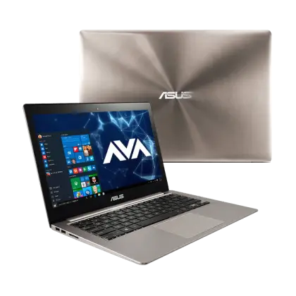 Sleek Metallic Laptop for Office Use