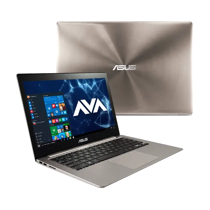 Sleek Metallic Laptop for Office Use