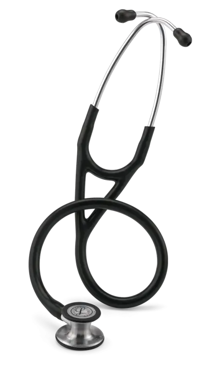 Black and Silver Stethoscope for Medical Use
