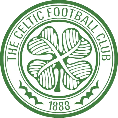 Celtic Football Club Logo with Green Clover Design