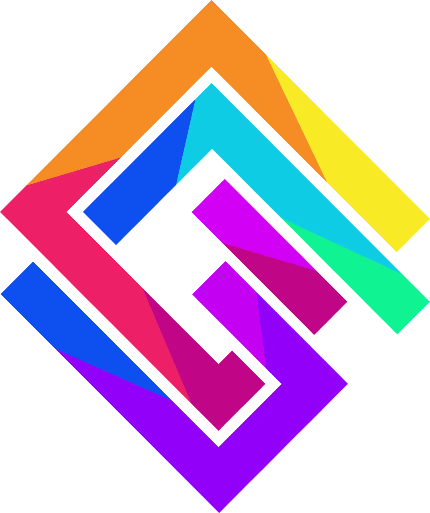 Colorful Geometric Logo Design
