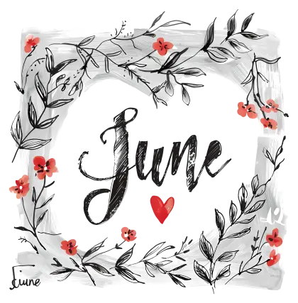 June with Floral Design