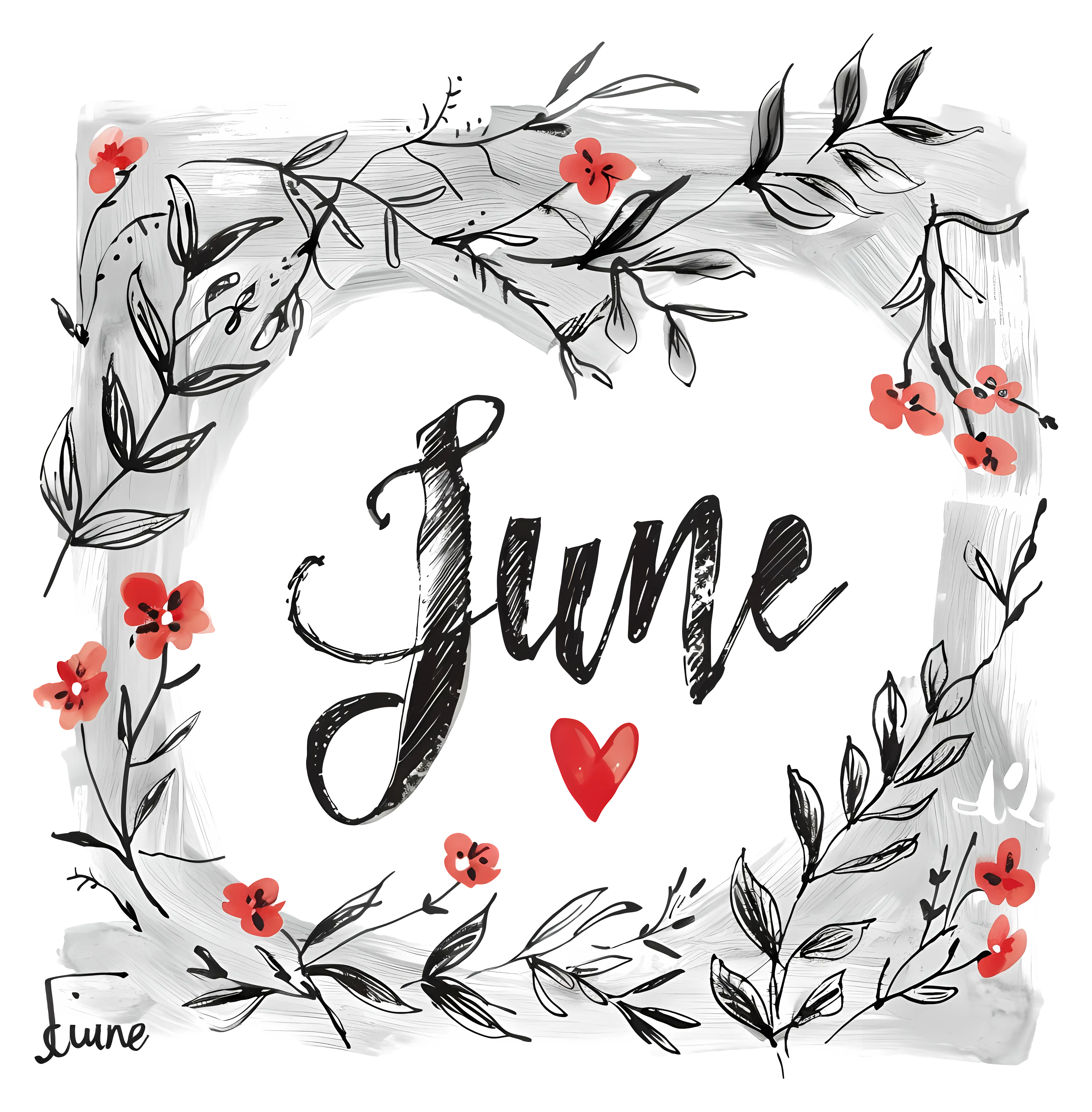 June with Floral Design
