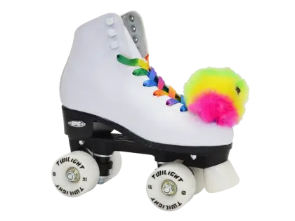 Roller Skate with Colorful Accessories